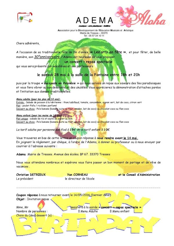 lez arts en fête